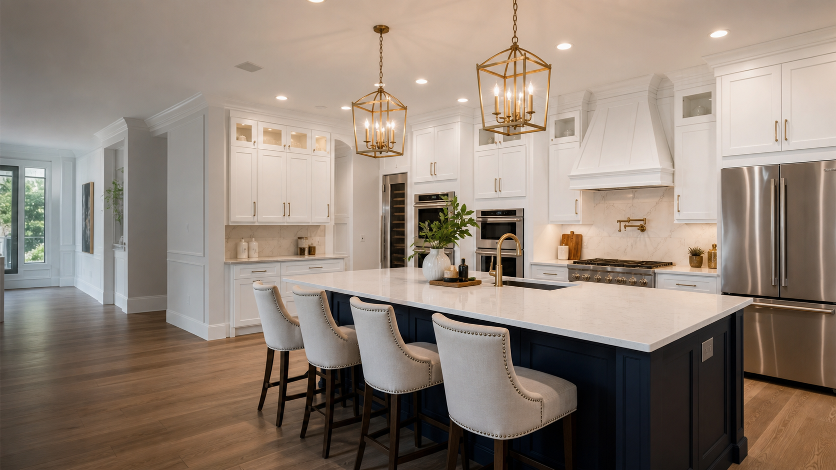 Large luxury kitchen remodel